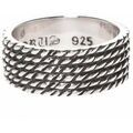 Bijoux Orusbijoux Bague Jonc &eacute;cailles Argent Homme Argent&eacute; Grenoble