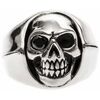 Bijoux Orusbijoux Bague Homme T&ecirc;te De Mort Argent Little Skull Argent&eacute;