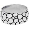 Bijoux Orusbijoux Bague Homme Argent &eacute;caille Moderne Argent&eacute;