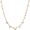 Bijoux Orusbijoux Collier Argent Dor&eacute; Pampilles &eacute;toiles Et Pierres Quartz Dor&eacute;