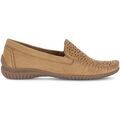 Mocassins Gabor Mocassins en &agrave; talon compens&eacute; Beige