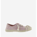Chaussures Victoria BASKET 110 TOILE TEINT&Eacute;E DREC 1661100 Rose