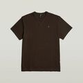 T-shirt G-Star Raw D24449-C812 NIFOUS-A926 DEEP BROWN Grenoble
