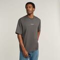 T-shirt G-Star Raw D24780-C336 CENTER CHEST BOXY-1260 GS GREY