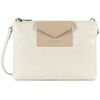 Sac Bandouliere LANCASTER Sac porte travers Ref 50446 Blanc nacre 26*18*5