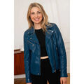Vestes sur Grenoble : Veste Rose Garden OLYMPE LAMB VITA BLUE WATER