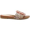Mules Caf&eacute; Noir GGA109MR Multicolore