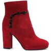 Bottines Caf&eacute; Noir HMD534R Rouge