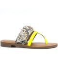 Sandales / Nu-pieds femme sur Grenoble : Tongs Guess FL6GEAPEL21NAY