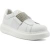 Mocassins Caf&eacute; Noir DE1015B Blanc