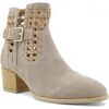 Bottines Caf&eacute; Noir EN6003TA Beige