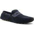 Chaussures de ville homme sur Grenoble : Mocassins Caf&eacute; Noir TR6112L Bleu
