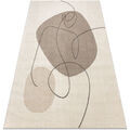 D&eacute;coration sur Grenoble : Tapis Rugsx Tapis FUSION 8299 cr&egrave;me / beige - 140x190 cm Beige 140x190 cm. . Maison & D&eacute;co > Tapis.