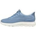 Baskets basses Geox Baskets femme Spherica Plus Ref 65056 C4003 Bleu clair