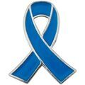Broches Clj Charles Le Jeune Pin's Ruban Bleu - Cancer prostate et colon Bleu
