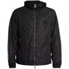 Veste EAX Veste &agrave; logo carr&eacute; Noir