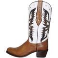 Bottes femme sur Grenoble : Bottes Sendra boots Santiags femme Debora Ref 65322 Marron Blanc