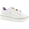 Baskets Caf&eacute; Noir C1DS1014-PE25-W001 Blanc