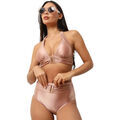 Maillots de bain La Modeuse Maillots de bain pour femme - Taupe -