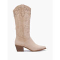 Bottes La Modeuse Bottes, cuissardes pour femme - Beige -