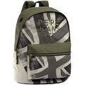Sac a dos Sarl Serre Sac &agrave; bretelles P&eacute;p&eacute; Jeans Gris et Kaki Kaki