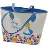 Sac Bandouliere Enesco Grand sac Blanc et Bleu Alice au Pays des Merveilles