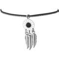 Bracelets Nusa Dua Bracelet Noir pour femme fantaisie th&egrave;me Indien Argent&eacute;e Noir Grenoble