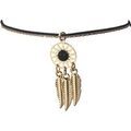 Bracelets Nusa Dua Bracelet Noir pour femme fantaisie th&egrave;me Indien finition dor&eacute;e Noir Grenoble