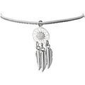 Bracelets Nusa Dua Bracelet Gris pour femme fantaisie th&egrave;me Indien Argent&eacute;e Gris