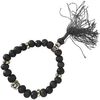 Bracelets Out Of The Blue Bracelet Bouddhiste en perles de bois - Mod&egrave;le Noir Noir