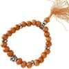 Bracelets Out Of The Blue Bracelet Bouddhiste en perles de bois - Mod&egrave;le Orange Orange
