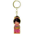 Cadeaux sur Grenoble : Porte cl&eacute; Kontiki Porte clef Indon&eacute;sie de collection One Family Rose