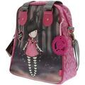 Sac Bandouliere Santoro London Grand sac Gorjuss rose et noir Grenoble