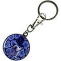 Cadeaux sur Grenoble : Porte cl&eacute; Foxtrot Porte-clefs m&eacute;tallique T&eacute;o Fr&egrave;re Bleu