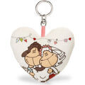 Cadeaux sur Grenoble : Porte cl&eacute; Nici Porte clef Musical Just Married Beige