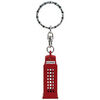 Porte cl&eacute; Tropico Petit porte clefs cabine Londonienne Rouge