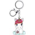 Cadeaux sur Grenoble : Porte cl&eacute; Kontiki Porte clef en m&eacute;tal collection Candy Cloud 001 Blanc