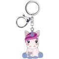 Porte cl&eacute; Kontiki Porte clef en m&eacute;tal collection Candy Cloud 006 Rose Grenoble
