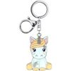 Porte cl&eacute; Kontiki Porte clef en m&eacute;tal collection Candy Cloud 007 Bleu