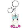 Porte cl&eacute; Kontiki Porte clef en m&eacute;tal collection Candy Cloud 008 Blanc