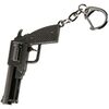 Porte cl&eacute; Out Of The Blue Porte clef m&eacute;tallique Revolver Gris