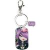 Porte cl&eacute; Kontiki Porte cl&eacute;s plaque d&eacute;co Kimmidoll Love Eve Elle Violet