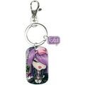Porte cl&eacute; Kontiki Porte cl&eacute;s plaque d&eacute;co Kimmidoll Love Eve Elle Violet Grenoble