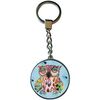 Porte cl&eacute; Enesco Porte-clefs Hibou par Allen Multicolore