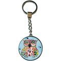 Cadeaux sur Grenoble : Porte cl&eacute; Enesco Porte-clefs Hibou par Allen Multicolore