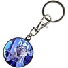 Porte cl&eacute; Foxtrot Porte-clefs m&eacute;tallique T&eacute;o Hip Hop Bleu