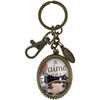 Porte cl&eacute; Kontiki Porte-clefs Je t'aime Verity Rose Multicolore