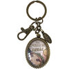 Porte cl&eacute; Kontiki Porte-clefs Ma meilleure amie Verity Rose Multicolore
