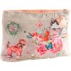 Trousse Item International Pochette cosm&eacute;tique R&eacute;tro Nature Beige