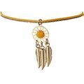 Bracelets Nusa Dua Bracelet pour femme Orange fantaisie th&egrave;me Indien dor&eacute;e Orange Grenoble